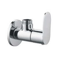 Brass Angle Valve - Color: Silver