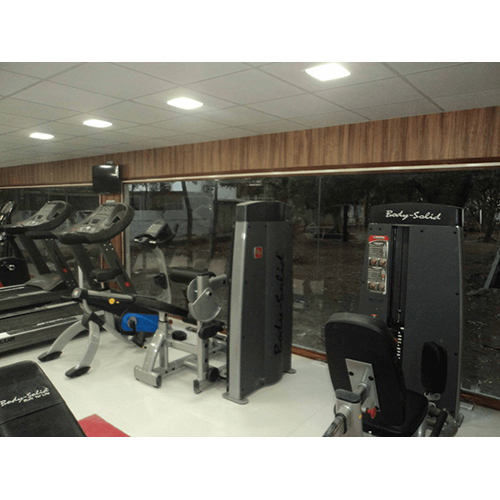 Gym Prefabricated Portable Container - Floor Material: Cement Board + Vinyl / Pvc / Wooden Flooring