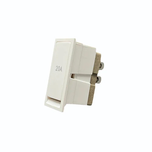 3-gee 20amp Flat Switch With Porcelain - Color: White