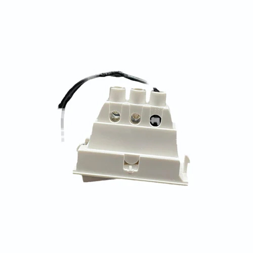 3-gee 16amp Flat Switch With Indicator - Color: White