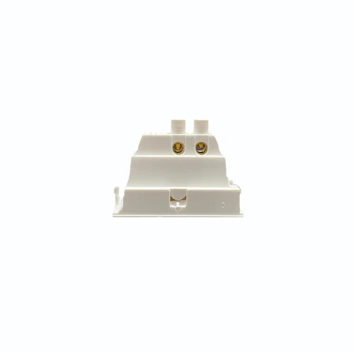 3-gee 6amp 1 Way Flat Switch - Color: White