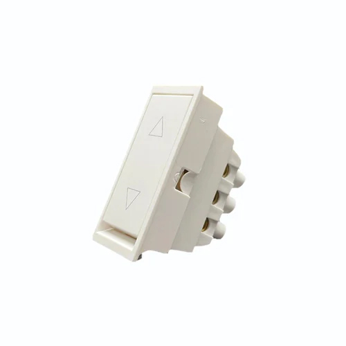 3-gee 6amp 2 Way Flat Switch - Color: White