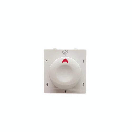 3-Gee 5 Step Fan Regulator - Color: White