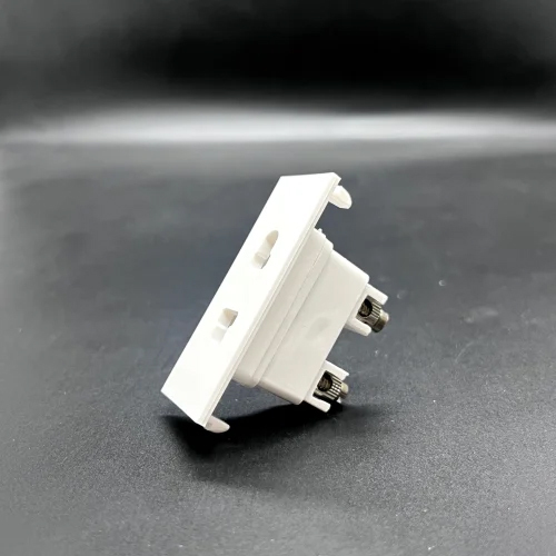 2 Pin Socket - Color: White
