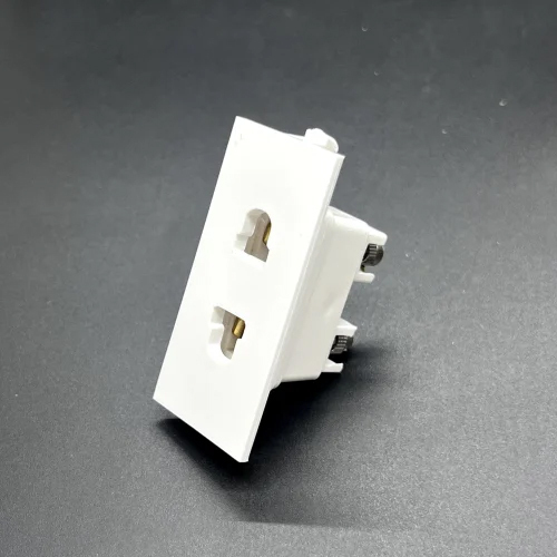 2 Pin Socket - Color: White