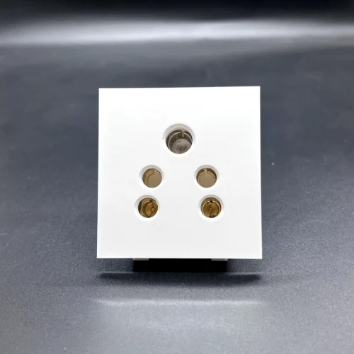5 Pin Socket Royal - Color: White
