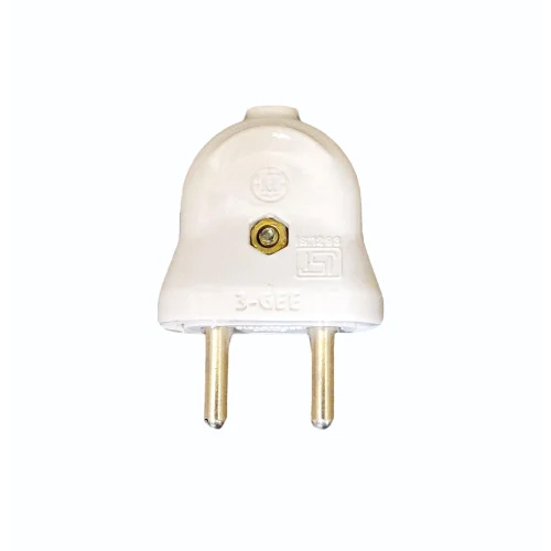 3-Gee 2 Pin Top Star - Color: White