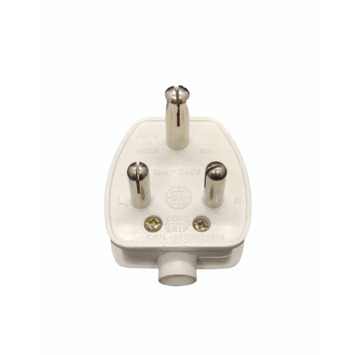 3-gee 6amp 3 Pin Top Sumo Urea - Color: White