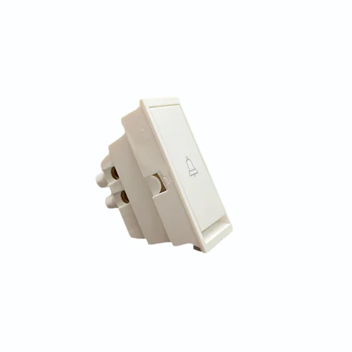 3-gee Bell Push Switch - Color: White