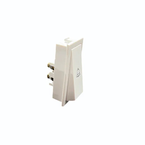 3-gee Bell Push Dolly Switch - Color: White