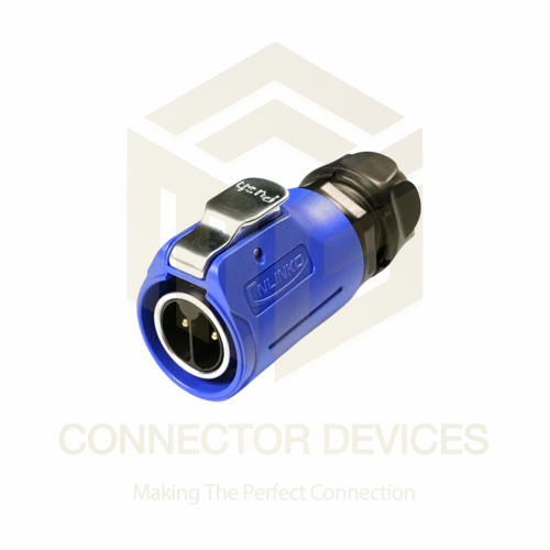 LP-20 500V 20A 2Pin Male Plug IP67 Waterproof Power Connector
