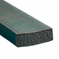 Epdm Rubber Strip - Standard Size, 1-5 Mm Thickness | Black, Good Quality Rubber With Plain Surface Finish For Industrial Applications