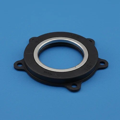 Metal Insert Rubber Gasket - Color: Black