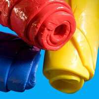Fluorosilicone Rubber Compound - Color: Multi Color