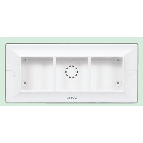 Modular Gang Box - Color: White