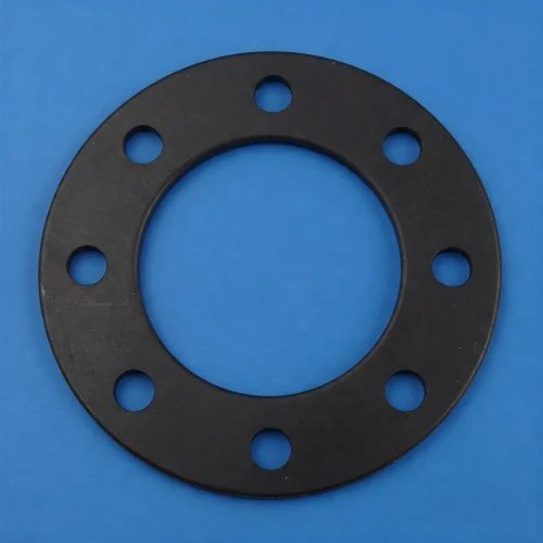 Neoprene Rubber Gaskets - Rubber Material, Standard Size, 50mm Thickness | Black Color, 20-80 Shore A Hardness, Ring Gasket Design for Industrial Use