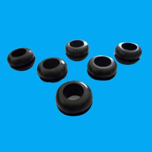Black Rubber Grommet - Size: Standard