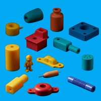 Rubber Moulded Items - Color: Multi Color