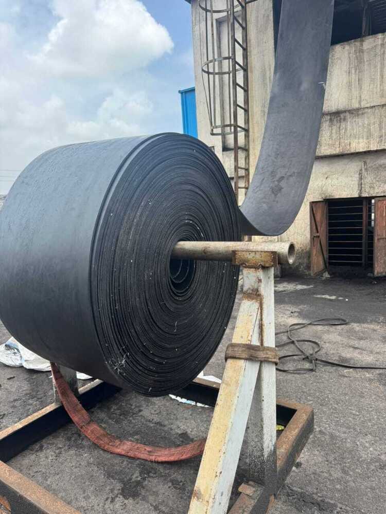 Black Rubber Conveyor Belt