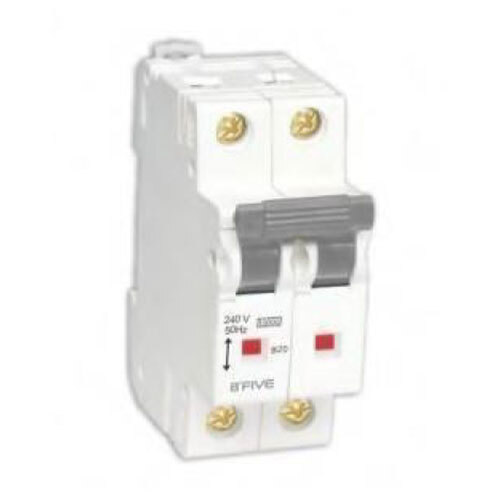 Mcb | Mcb Double Pole Dp - Color: White And Black