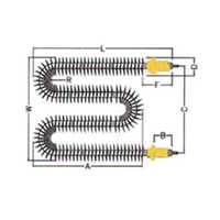 Portable Finned Heater