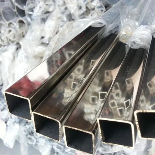 Mirror Finish Stainless Steel Square Pipe