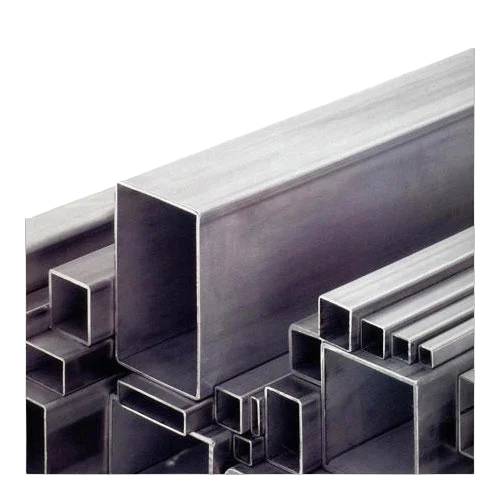 Hollow Section Sqaure Box Pipe - Color: Silver