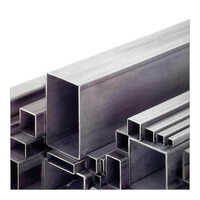 Hollow Section Sqaure Box Pipe - Color: Silver
