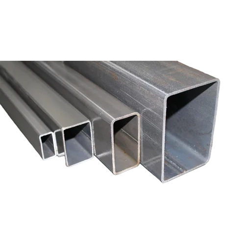 Rectangular Steel Square Tube - Color: Silver