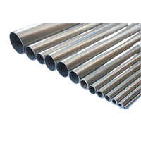 Perforated Stainless Steel Tube - Color: Silver