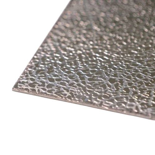 Stainless Steel Leather Textured Sheet