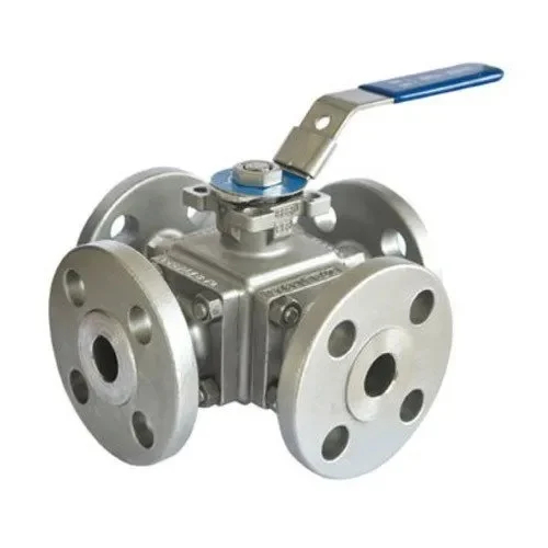 4 Way Stainless Steel Ball Valve