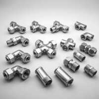 3D Max Stainless Steel Pipe Fitting