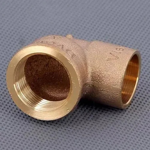 Nickel Copper Alloy Forged Elbow - Color: Golden