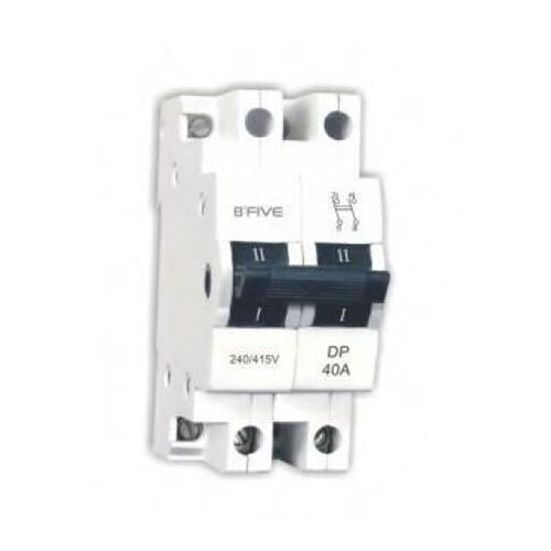 Mcb | Changeover Double Pole - Color: White