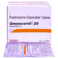 20 Mg Prednisolone Dispersible Tablets - Drug Type: General Medicines