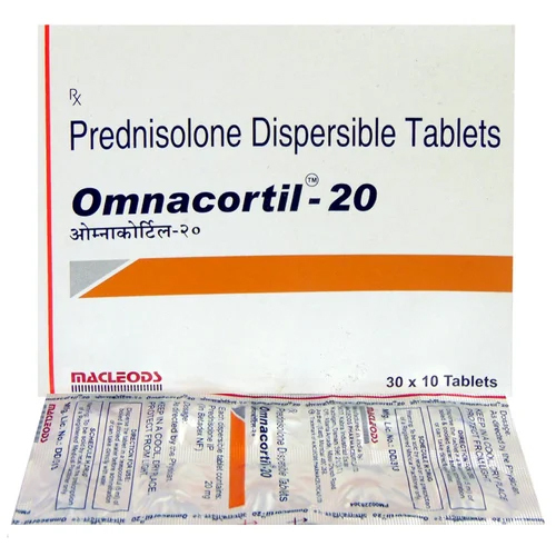 20 Mg Prednisolone Dispersible Tablets - Drug Type: General Medicines