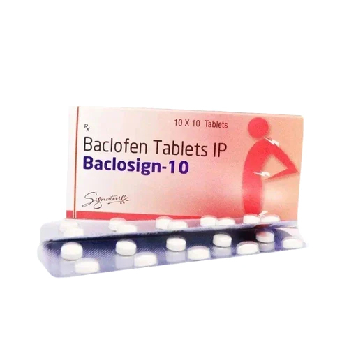 10 MG बक्लोफेन टैबलेट्स आईपी