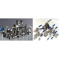 Steel Dairy Fittings And  Valve - Color: Silver