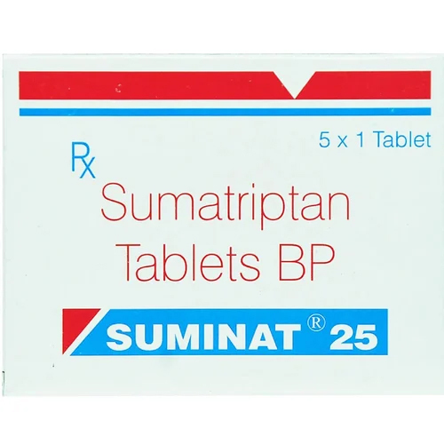 25 MG Sumatriptan Tablets BP