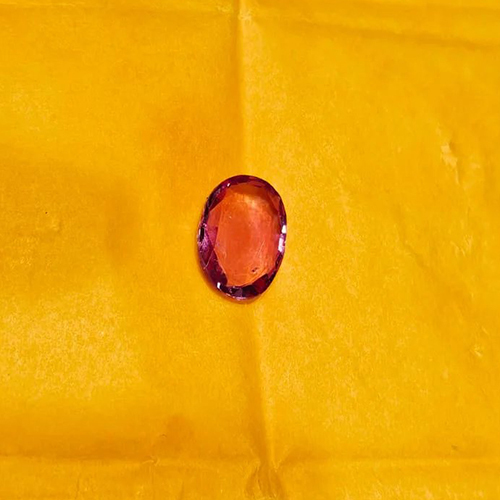 3.69 Carat Natural Madagascar Ruby Pinkish Red - Grade: A