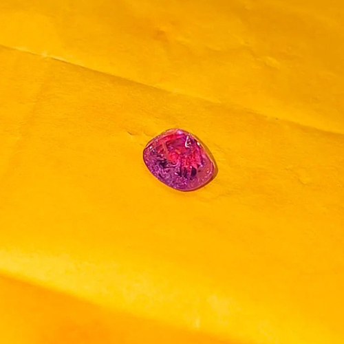 3.82 Carat Natural Old Burma Ruby Red - Color: Pink