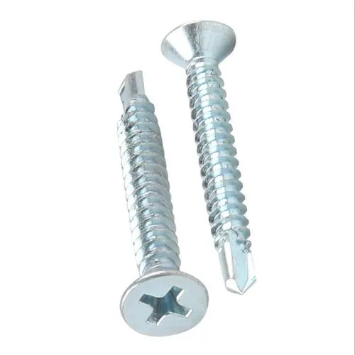 Metal Self Drilling Screw - Color: Silver