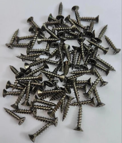 Antique Polished Drywall Screw - Color: Black