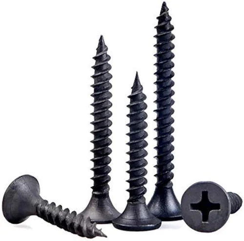 Gypsum Drywall Screw - Color: Black