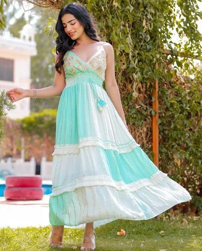 Mint Meadow Maxi Dress
