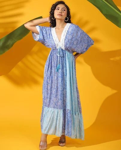 Ocean Breeze Crochet Maxi Dress