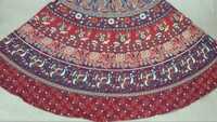 Ladies Cotton Printed Wrap Around Skirt
