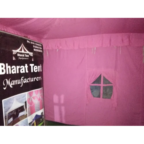 Canvas Army Tent - Characteristics: Portable
