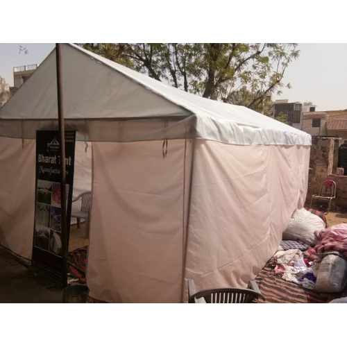 Canvas Army Tent - Characteristics: Portable